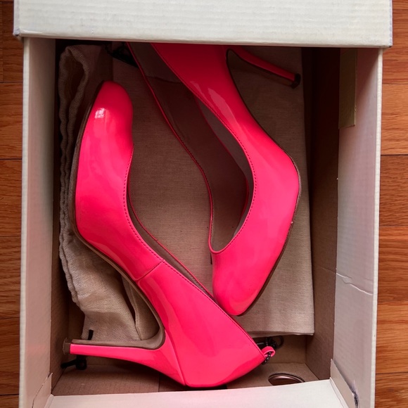 Diesel Pink Patent Leather Pump - Picture 5 of 6
